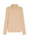 Weekend Long-Sleeve Turtleneck Top Camel